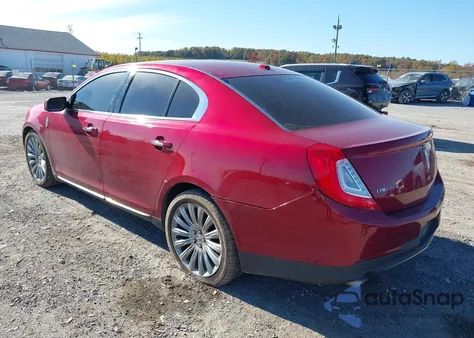 2013 Lincoln Mks from USA, damaged, VIN 1LNHL9DK5DG612164